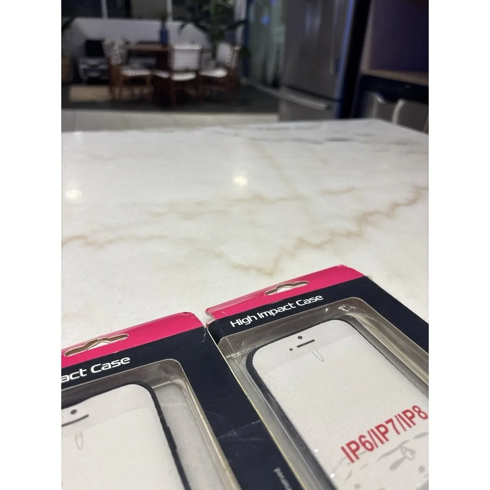 Brand New 2 Pack iPhone 6 7 9 Defense High Impact Case with Screen Protector